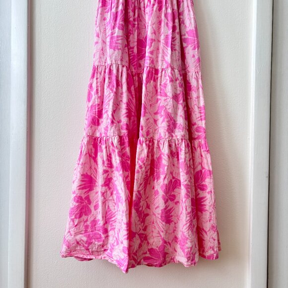 MICHAEL Michael Kors Palm Tiered Smock Midi Dress - Picture 4 of 8